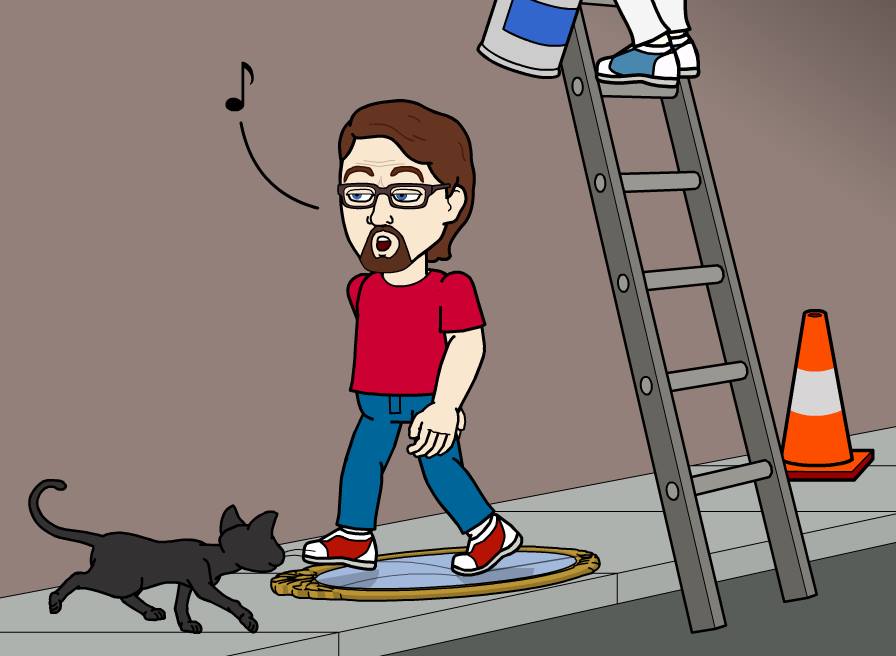 Dr. J is never superstitious! 